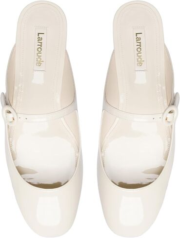 Larroudé Blair Flat Mule in Kuwait