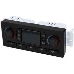 HVAC A/C Heater Climate Control Panel AC Heater Climate Control Switch Unit for Buick Rainier 2004-2007 for Cadillac Escalade 2003-2006 Plastic Black
