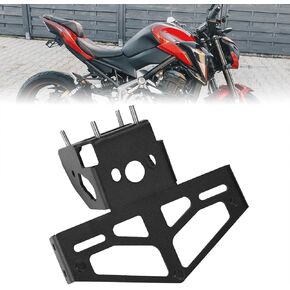KEMIMOTO Fender Eliminator Z900 Motorcycle License Plate Bracket Fender Eliminator Kit Motorcycle Tail Tidy Motorcycle License Plate Holder Mount Compatible with Kawasaki Z900 2019-2025 Black