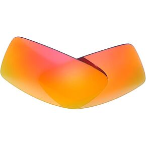 Polarized Replacement Lenses for Oakley Gascan Sunglasses (Fire Red Mirror)