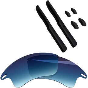 عدسات بديلة مستقطبة BLAZERBUCK ومجموعة جورب لنظارة Oakley Fast Jacket XL OO9156 الشمسية