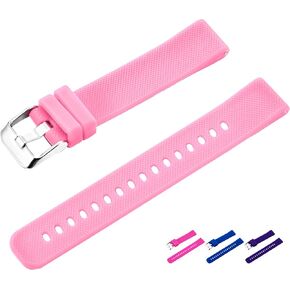 Kids Watch Band Replacement, Silicone Strap 16mm, Watch Band, with Quick Release Pins, Replacement Watch Bands, for Women, Men's Watch Bands Men, Rubber Watch Strap, Silicone Watch Band