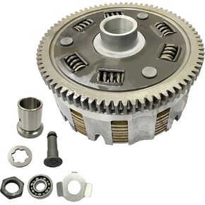Drive Clutch Basket Housing Assy Compatible With Yamaha Warrior YFM 350（1987-2004) Raptor 350(2004-2011) BIG BEAR 350(1987-1997) KODIAK 400 (1994-1998) MOTO-4 350（1987-1995) 2NL-16150-00-00