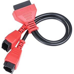 Zipelo Car Cable Adaptor for 12+8 Programming Cable Connector, Vehicle OBD2 Diagnostic Wire Connector, Auto Bypass Gateway Protocol Cable for Maxisys Elite MS905 MS906 MS906BT MS906S MS908