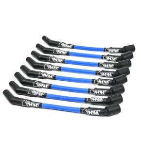 Michigan Motorsports LS Truck Spark Plug Wire Set - 10mm Performance Wires -Fits Truck/SUV 4.8L 5.3L 6.0L 6.2L Silverado Sierra Tahoe Yukon Escalade (Wire Color: Red)