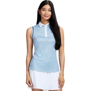 IZOD Women's Shirt Performance Stretch Golf Collared Sleeveless in Saudi Arabia