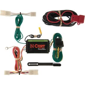 Curt Manufacturing 55400 Vehicle-Side Custom 4-Pin Trailer Wiring Harness,Fits Select Toyota Highlander,Hyundai Azera Sedan V6 ,Black