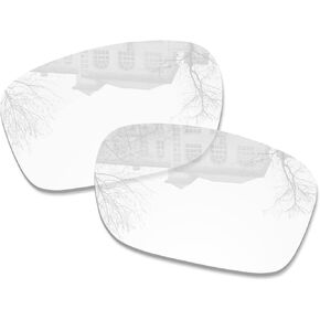 Holbrook Metal OO4123 Anti Blue Light Replacement Lenses Compatible with Oakley Sunglass-HD Clear