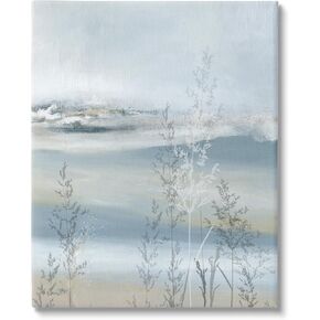 Stupell Industries Abstract Blue Landscape Canvas Wall Art by Carol Robinson