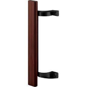 Prime-Line MP1006 Sliding Glass Door Handle Set, Clamp Style, Surface Mount, Aluminum (Single Pack)