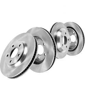 Callahan Front and Rear Brake Kit For 1963-1980 1981 1982 Chevy Corvette C3 Drilled and Slotted Brake Rotors