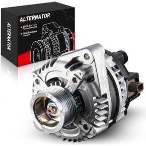 Alternator for:-Honda Accord se ex ex-l lx lx-p lx-s 2008 2009 2010 2011 2012 2.4L, for:-Acura TSX base special edition 2009-2014 2.4L, 12V 130Amp, Alternator Motor Replace OE# 31100-R40-A01