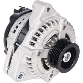 Alternator 12V 130Amp Fit for 2001-2002 Acura MDX, 2002-2004 Honda Odyssey, 2003-2004 Pilot Replace #1042103090