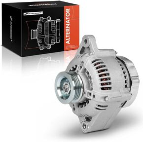 A-Premium Alternator Compatible with Toyota Tacoma 1995-1999, Tundra 2000-2002, 4Runner 1996-1998, T100 1995-1998, 3.4L, 12V 70A 4-Groove Pulley Clockwise, Replace# 2706062110, 270606211084