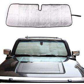 Windshield Sunshade Compatible with Hummer H3 2005-2009, Folding Car Sun Shade for Front Window, Auto Sun Protection Visors Blocks UV Rays and Keeps Vehicle Cool, 1 PCS(Fit for H3)