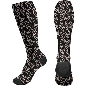 Unisex Compression Stockings 15-20mmhg For Pregnancy,Nurses,Running,Athletes,Travelers