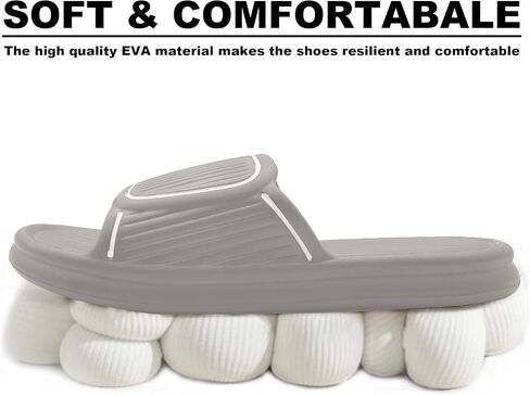Cloud Slides for Women and Men Pillow House Slippers Non-Slip Shower Shoes Fit Bathroom Bedroom Pool Beach in Saudi Arabia
