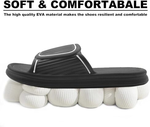 Cloud Slides for Women and Men Pillow House Slippers Non-Slip Shower Shoes Fit Bathroom Bedroom Pool Beach in Saudi Arabia