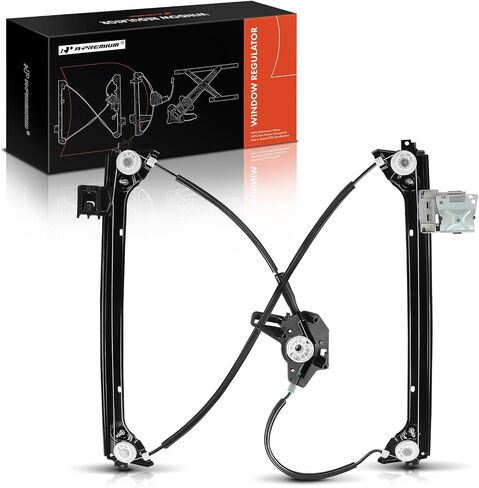 A-Premium Front Right Electric Power Window Regulator Without Motor Compatible with Tesla Model X 2016-2023, Passenger Side in Saudi Arabia