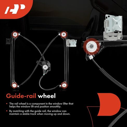 A-Premium Front Right Electric Power Window Regulator Without Motor Compatible with Tesla Model X 2016-2023, Passenger Side in Saudi Arabia