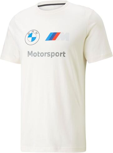 تي شيرت بشعار BMW M Motorsport Essentials للرجال من PUMA، مقاس كبير in Saudi Arabia