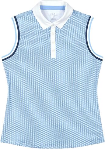 IZOD Women's Shirt Performance Stretch Golf Collared Sleeveless in Saudi Arabia