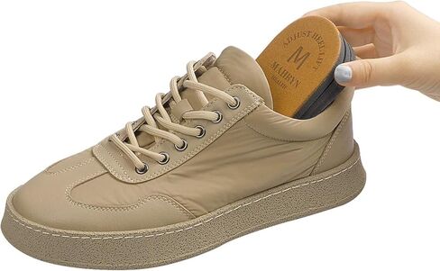 رفع كعب تقويمي قابل للتعديل لاختلافات طول الساق وآلام الكعب، والإصابات الرياضية، والتهاب وتر العرقوب، ونعال زيادة الارتفاع (بني 6 طبقات، متوسط) in Kuwait