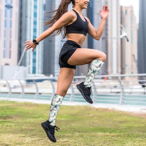 جوارب ضغط للجنسين 15-20 ملم زئبق للحمل والممرضات والجري والرياضيين والمسافرين in Kuwait