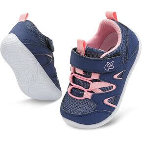 LeIsfIt Baby Shoes Boys Girls First Walking Shoes Non-Slip Toddler Shoes Breathable Sneakers Infant Shoes Crib Shoes