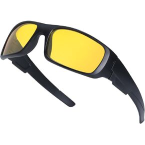 Polarized Sports Sunglasses for Men Women Wrap Around Driving Cycling Fishing Anti Glare IF1204
