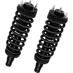 Front Pair Complete Shock Struts w/Coil Springs Assembly for 04-07 For Buick Rainier,02-09 For Chevrolet Trailblazer,02-09 For GMC Envoy,03-08 For Isuzu Ascender,02-04 For Oldsmobile Bravada