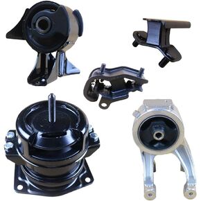Fit for Honda Odyssey 3.5L 1999 2000 2001 2002 2003 2004 Engine Motor Mounting Transmission Mount Set 5pcs A4519HY A4518 A6552 A6582 A6579