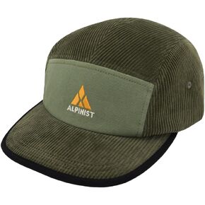 Fits Y'all 5-Panel Corduroy Suede Alpinist Baseball Cap: Adjustable Fit for Men, Women and All Genders