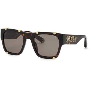 Philipp Plein Sunglasses SPP 042 W 0722 Dark Havana