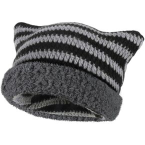 Crochet Hats for Women Vintage Beanies Women Fox Hat Grunge Accessories Slouchy Beanies for Women