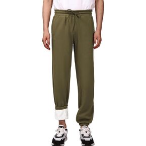 Oymyakon Men's Heavyweight Sweatpants Joggers Pants Fleece Jogger Track Pants Athletic Workout Gym Sweat Pants with Pockets