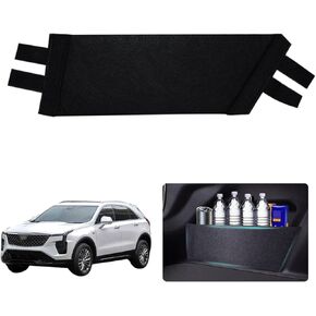 Rear Trunk Organizer Side Divider Sticker fit for 2019-2024 Cadillac XT4 Trunk Side Storage Baffle Partition Board for Cadillac XT4 Accessories 1PCS