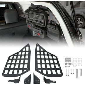 Rear Window Molle Panels Fit for Toyota 4Runner 2010-2024 Modular Storage Panel System Rear Cargo Rack Interior Trunk Storage Shelf Accessories