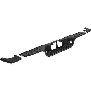 ECOTRIC Rear Bumper Step Pad Kit Compatible with 2007-2014 Toyota Tundra TO1196100, TO1197100, 521640C040, 521630C040, TO1191101 Passenger/Driver Side Rear Bumper Protector (3Pcs) Black