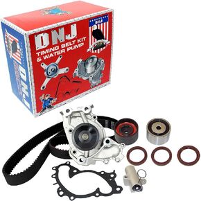 طقم حزام التوقيت DNJ TBK960BWP مع مضخة مياه/لـ 2001-2006/ تويوتا/كامري، هايلاندر/ 3.0L/ DOHC/ V6/ 24 فولت/ 2995cc/ 1MZFE