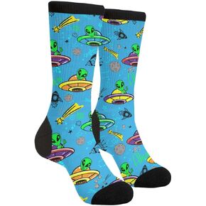 Novelty Crew Socks Casual Crazy Funny Dress Socks For Women Men Teens Gift