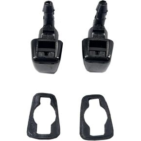 2pcs Front Windshield Washer Nozzles 25823360 Compatible with Acadia 07-15,Traverse 09-17,Enclave 07-11,Outlook 07-10