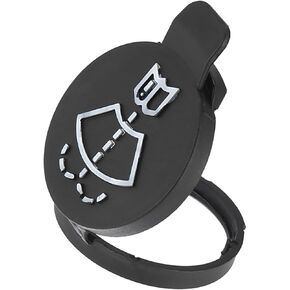Windshield Washer Fluid Reservoir Bottle Tank Cap Fit for Buick LaCrosse for Cadillac CTS - Pack of 1 Black Stylish Design