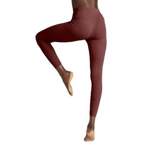 NIke Zenvy Women's Gentle-Support High-Waisted 7/8 Leggings (US, Alpha, XX-Large, Regular, Regular, Dark Pony)