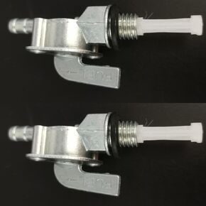2pcs 2 Stroke 80cc Gas Motor 10 * 1mm Fuel Tank Switch Valve, Frame Petcock Bicycle