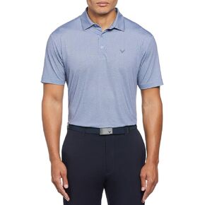 Callaway Men's Performance Short Sleeve Golf Polo (XX-Large, Chambray)