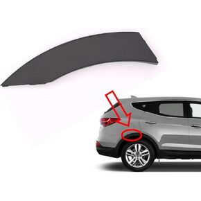 Right Rear Fender Molding Wheel Flare Garnish Fits for 13-18 Santa Fe Sport, Replaces OEM 87742-4Z000 75134-2