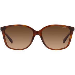 Coach Women's Hc8361u Universal Fit Square Sunglasses
