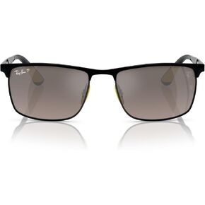 Ray-Ban Women's Rb3726m Scuderia Ferrari Collection Rectangular Sunglasses