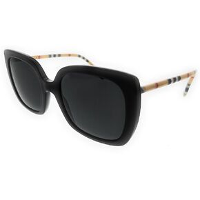 BURBERRY 0BE4323 385387 Black Square Sunglasses